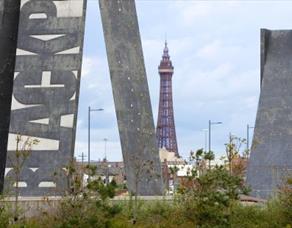 Climbing Towers at Blackpools George