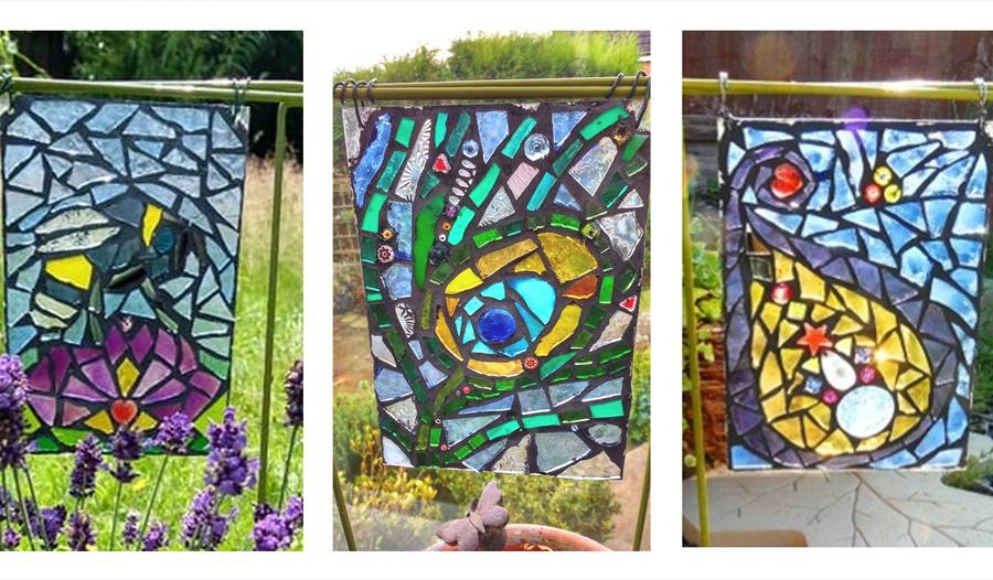 Garden Sun Catcher Mosaic Class