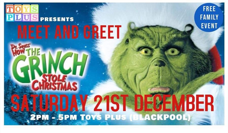 Meet The Grinch Blackpool Toy Shop