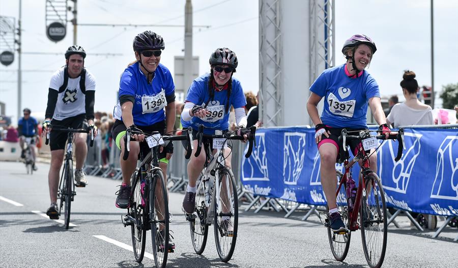 Manchester to Blackpool Bike Ride