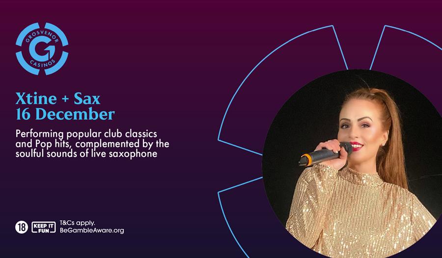 Xtine + Sax Live - Grosvenor Christmas
