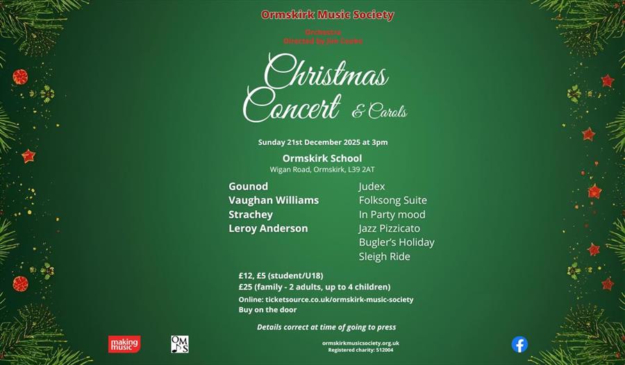 Ormskirk Music Society Christmas Concert