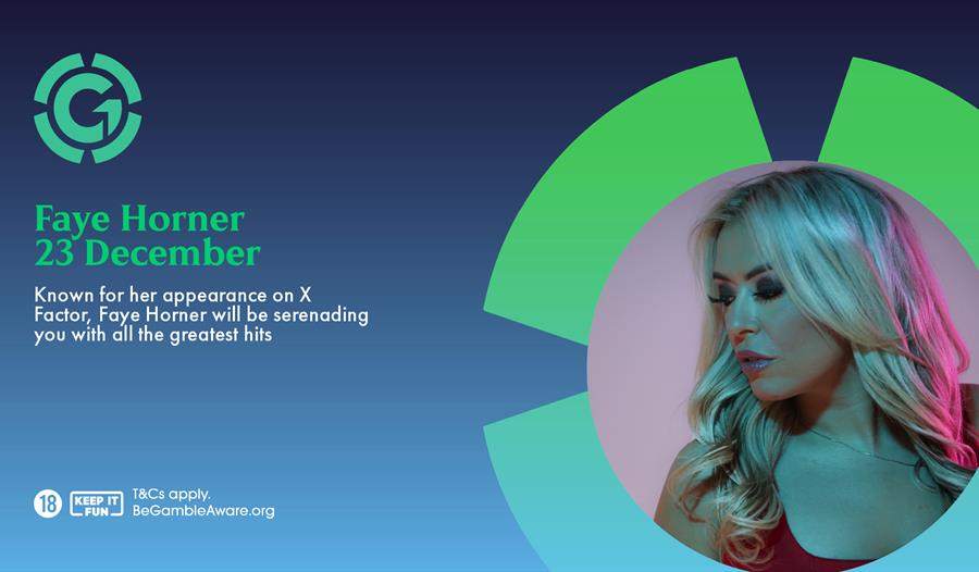 Faye Horner Live - Grosvenor Christmas