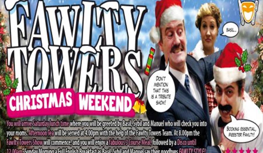 Fawlty Towers Christmas Weekend 08/11/2025 - Lancaster