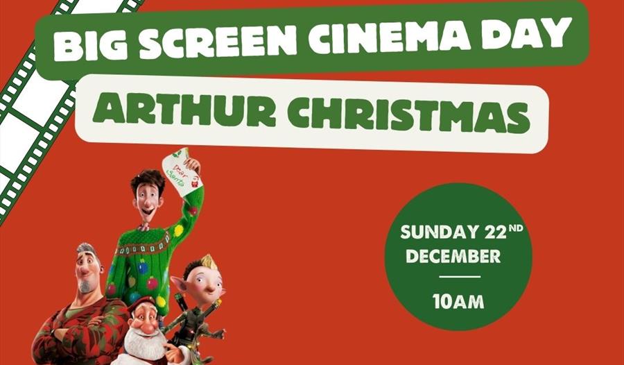 Christmas film with Santa