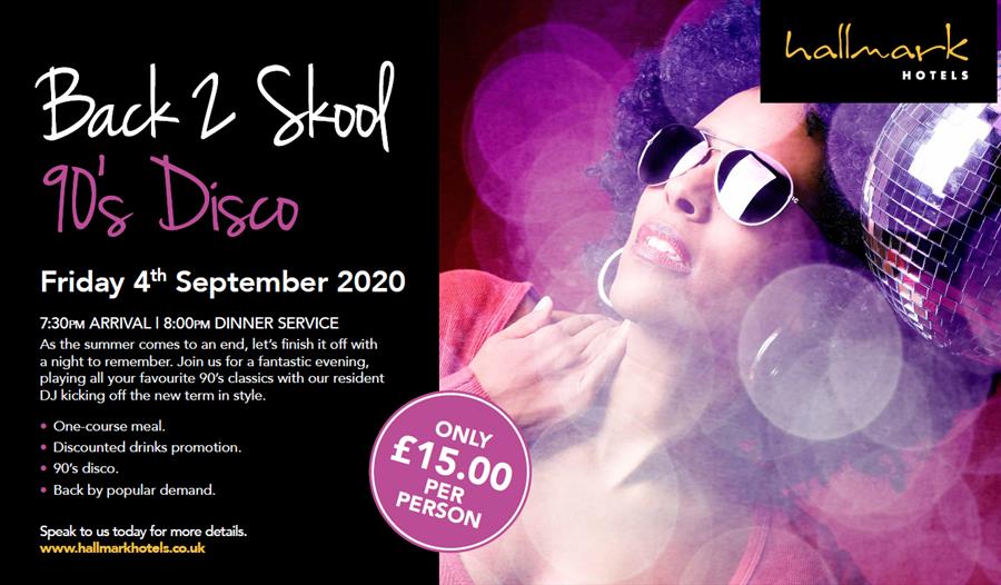 Back 2 Skool 90's Disco