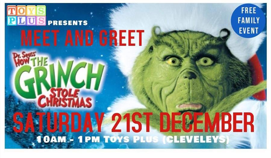 Meet The Grinch Cleveleys Toy Shop