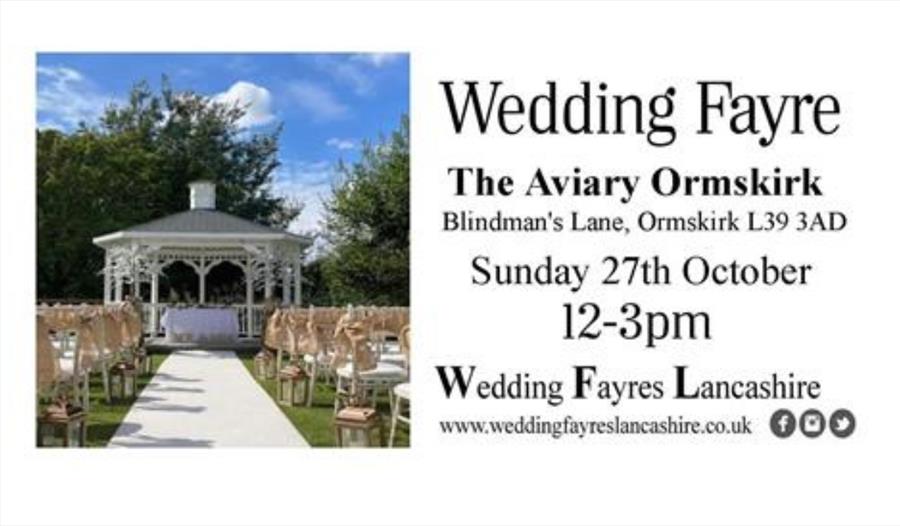 Wedding Fayre The Aviary, Ormskirk