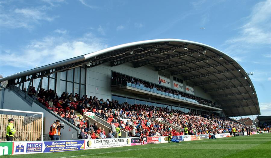 Fleetwood Town Football Club BES Stand