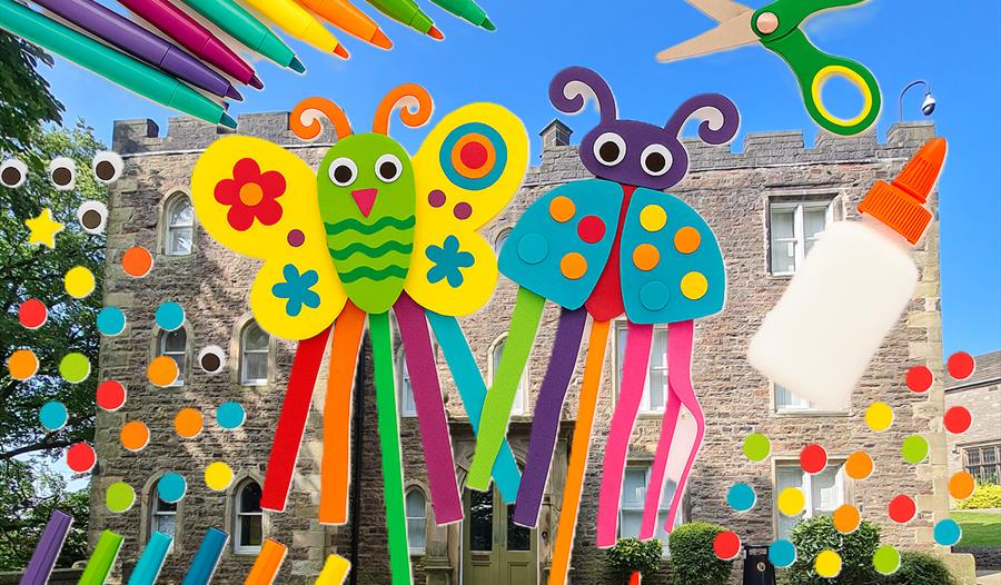 Marvellous Mini Beast Crafts at the Castle