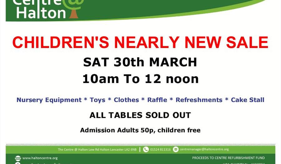 Children's Nearly New Sale