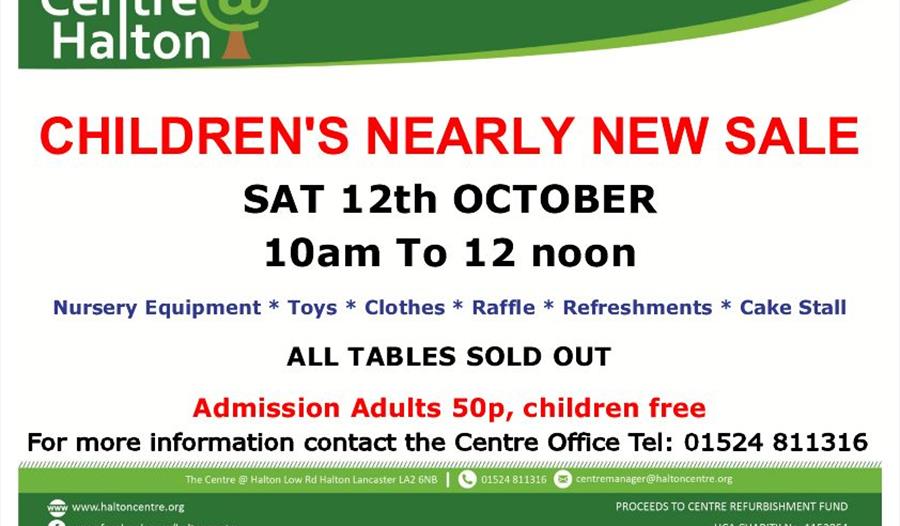 Children's Nearly New Sale
