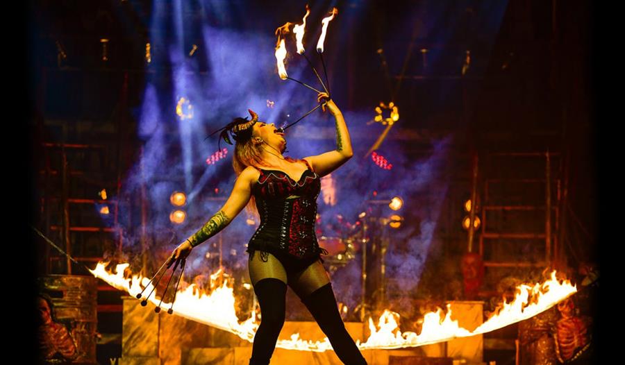 Circus of Horrors.  Rock Horror Variety Show
