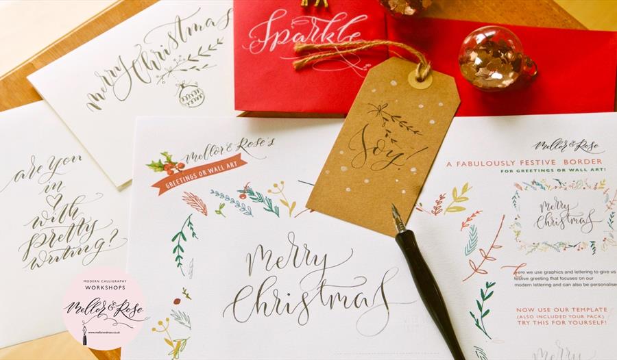 Christmas Calligraphy Workshop at Lytham Hall