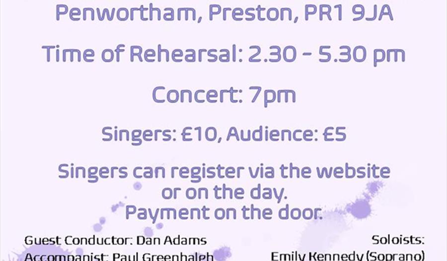 Preston Orpheus Choir - Come and Sing
