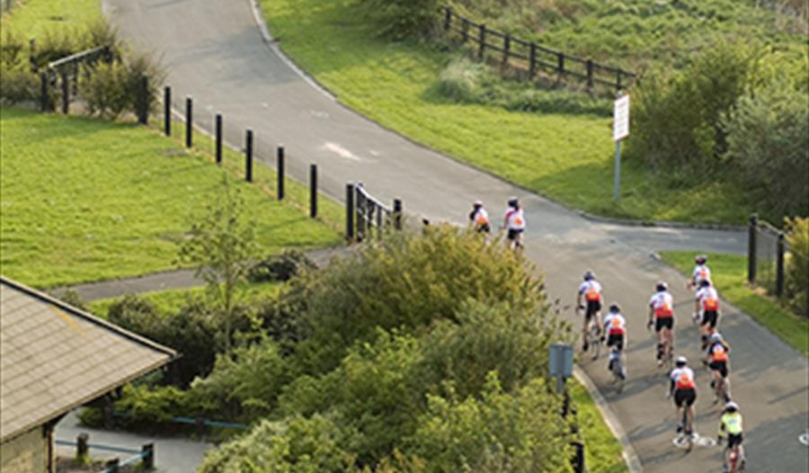 Preston Arean Bike Track at Uclan