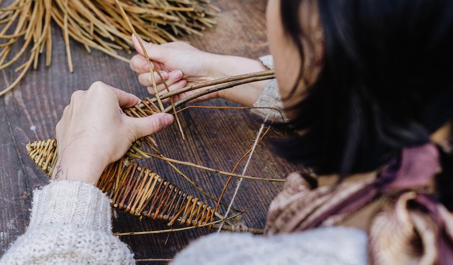 Willow Weaving with Julie Livesey at Pip Cottage