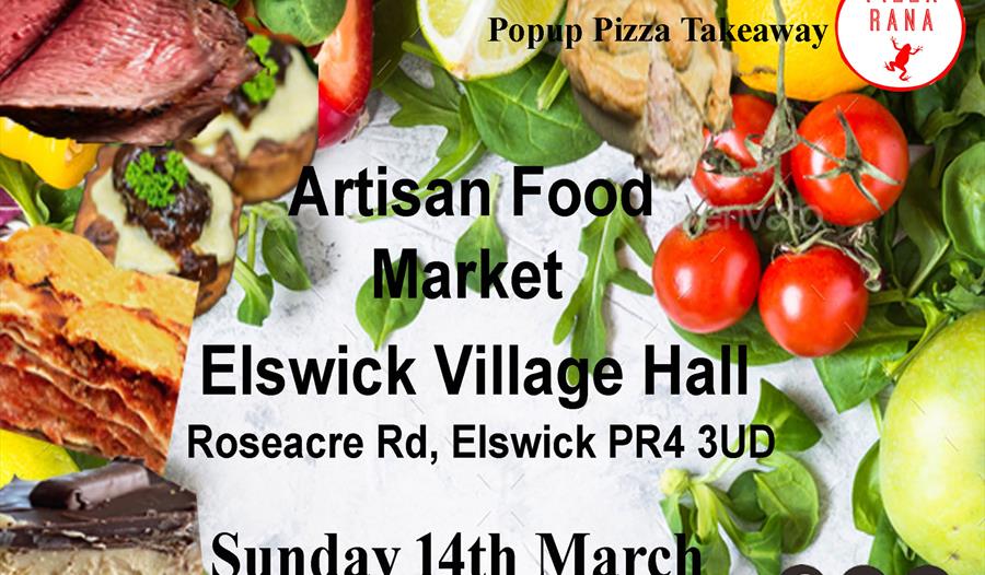 Market promotional poster