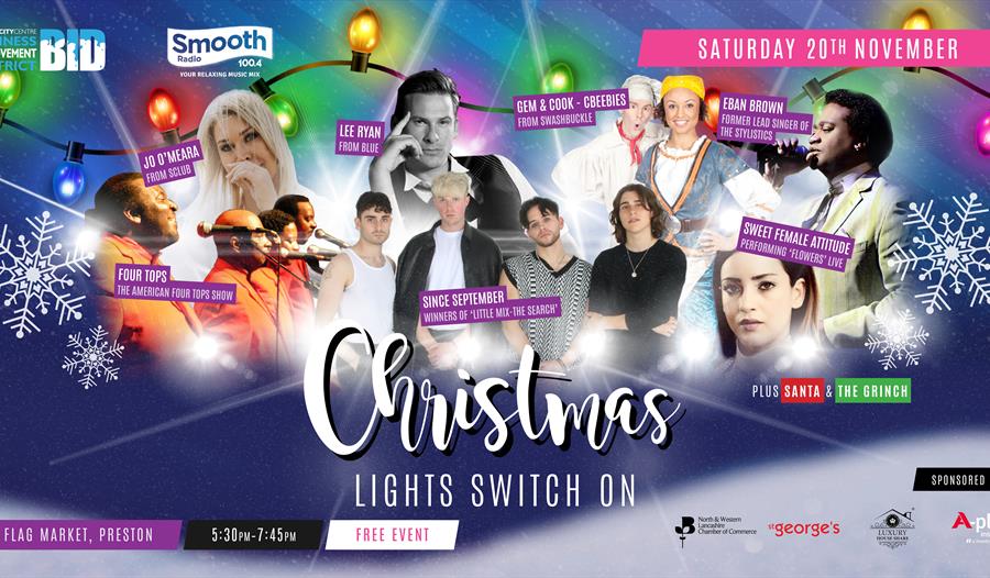 Preston Christmas Lights 2022 Preston Christmas Lights Switch On - Christmas 2021 In Preston, Preston -  Visit Lancashire