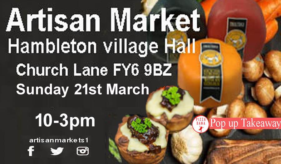 Market promotional poster