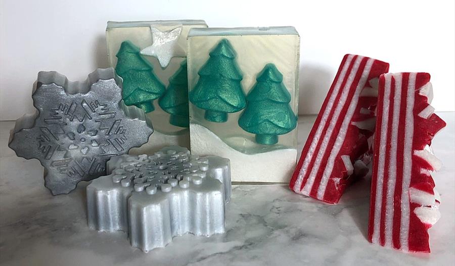 Christmas Soaps Workshop at Holden Clough