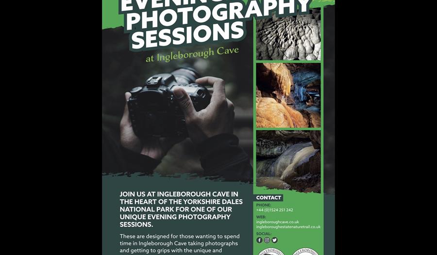 Evening Photography Sessions at Ingleborough Cave