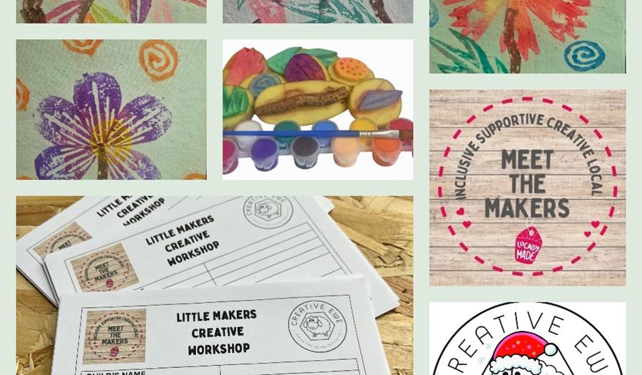 Meet The Makers & Creative Ewe: free kids crafting workshop