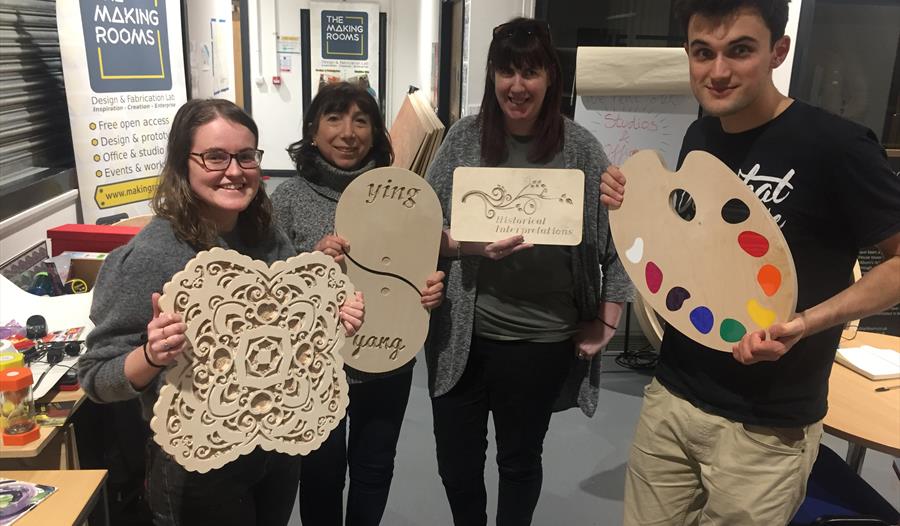 Make-A-Start: CNC Router Signage