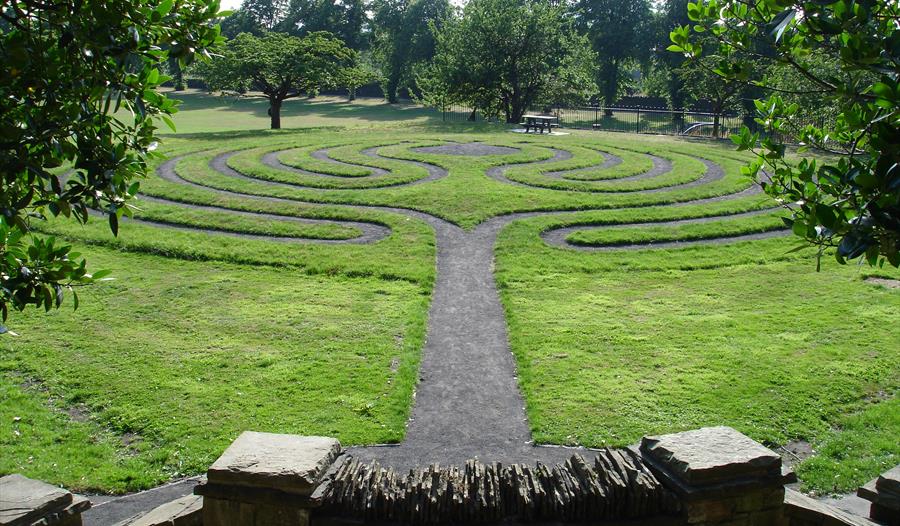 Clitheroe Castle Labyrinth
