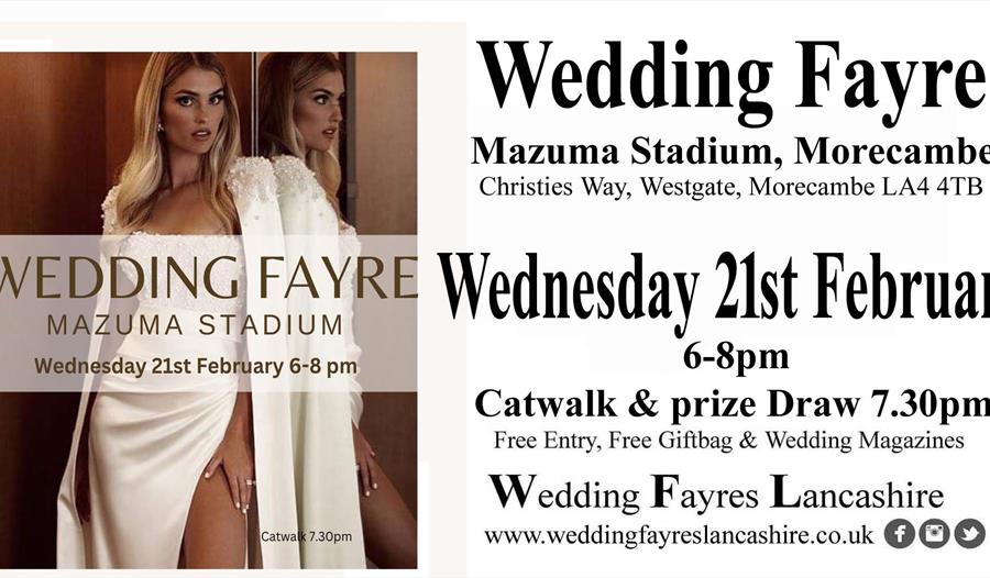 Wedding Fayre Mazuma Stadium Morecambe