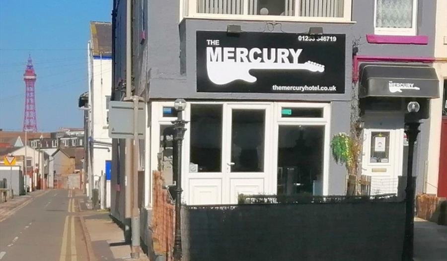 The Mercury frontage