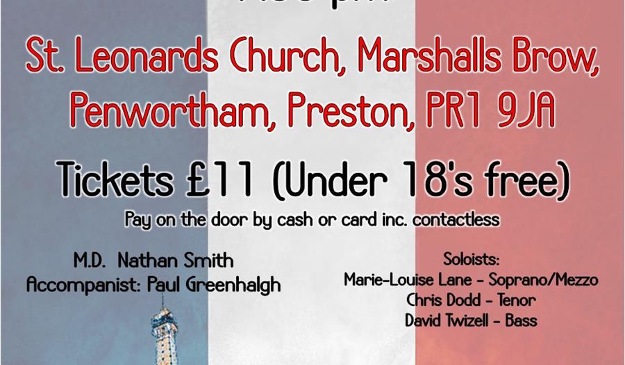 Preston Orpheus Choir - An Evening of French Music