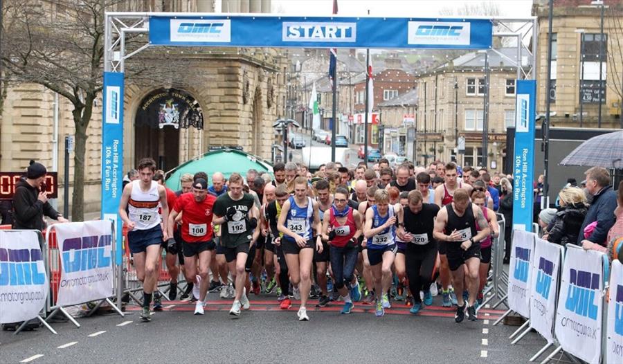 OMC Motor Group Ron Hill 10k run and Fun Run