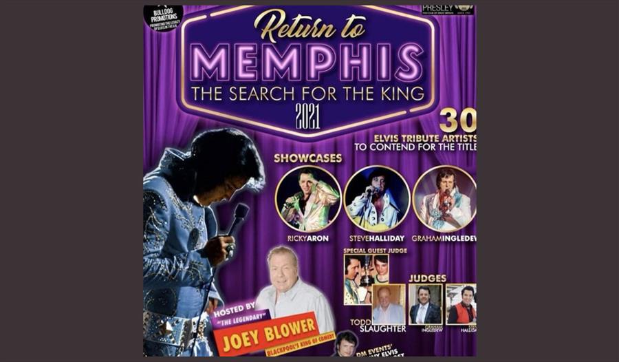 Promotional poster showing pictures of performers.