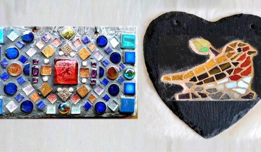Slate Garden Mosaic Class