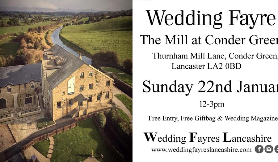 Wedding Fayre The Mill at Conder Green , Lancaster