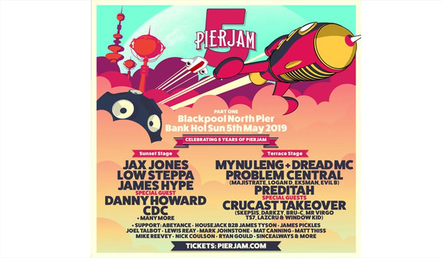 PierJam 5th Birthday Part One, North Pier, Blackpool Sun 5 May 2019