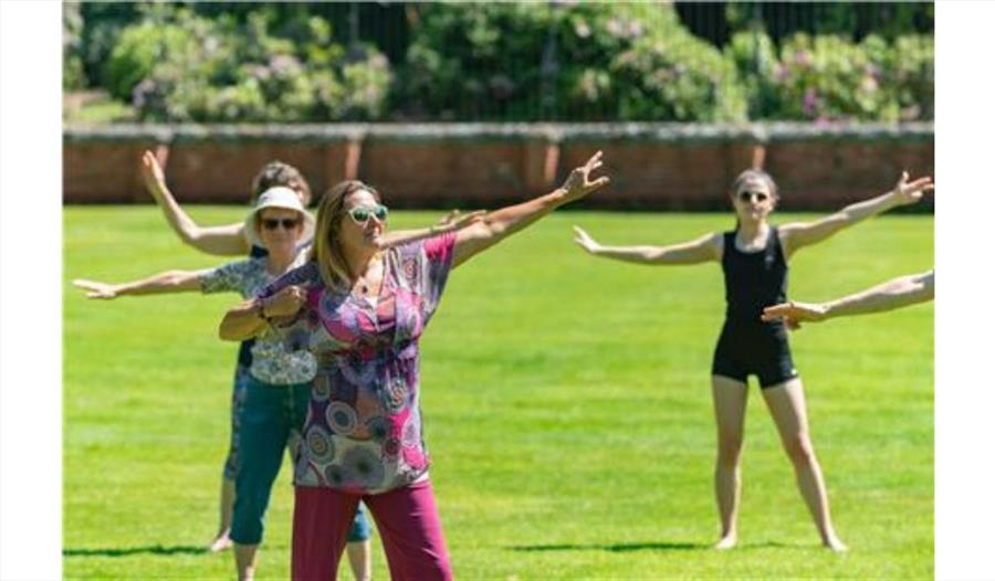 Tai Chi in the Garden