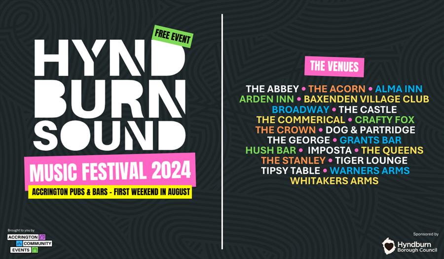 Hyndburn Sound Music Festival 2024