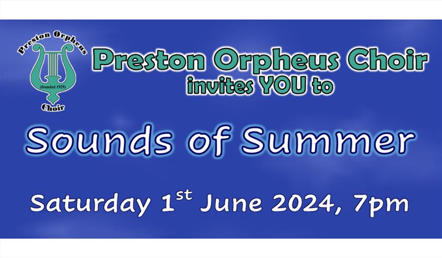 Preston Orpheus Choir: Summer Concert