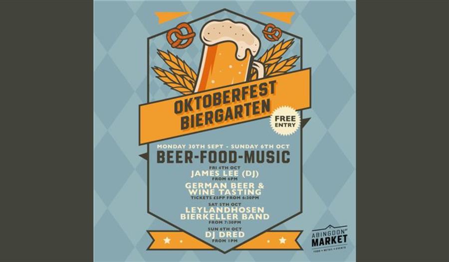 Oktoberfest Biergarten