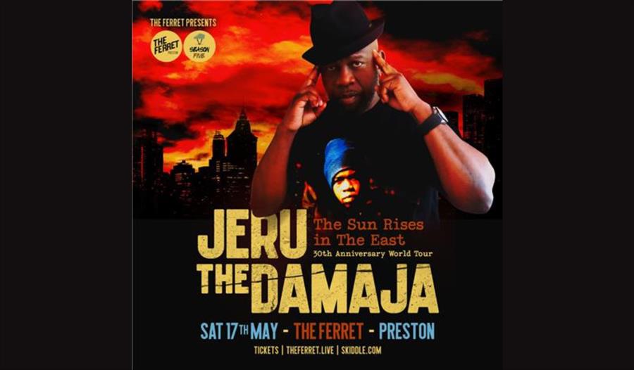 The Ferret presents Jeru The Damaja, The Sun Rises In The East: 30th Anniversary World Tour