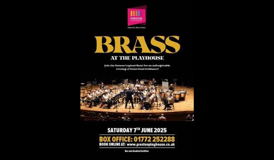 Brass at the Playhouse with Leyland Band