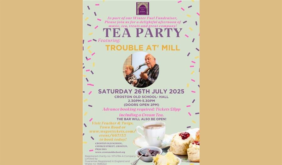 Tea Party with Trouble At' Mill