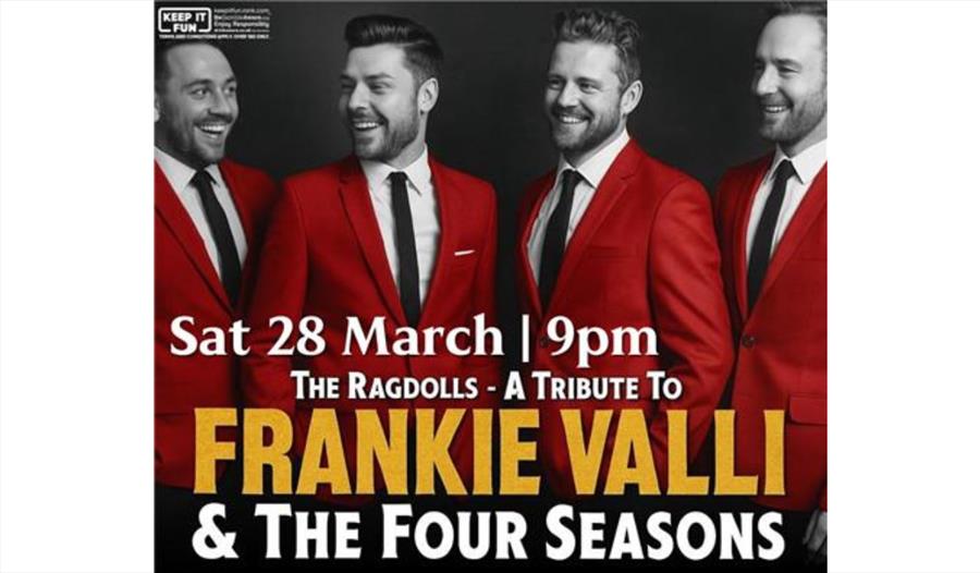 The Rag Dolls. Jersey Boys Tribute Show