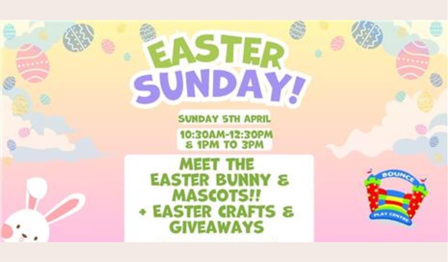 Meet the Easter Bunny and his Mascot Friends