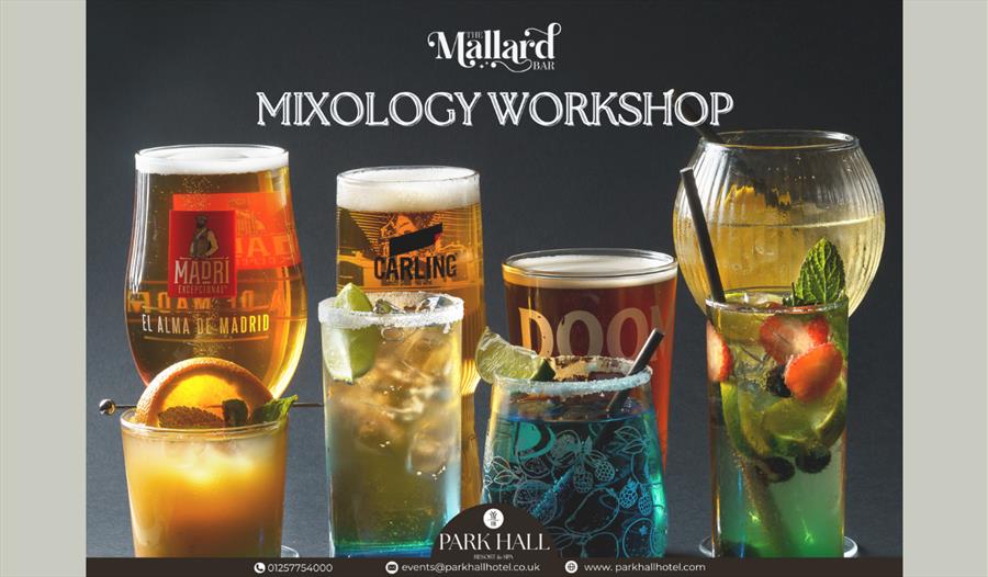 Mixology Workshop at Park Hall Hotel & Spa