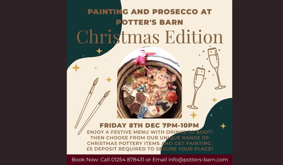 Painting and Prosecco Night Christmas Edition