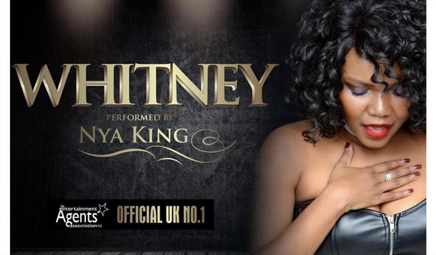 Promotional poster for the event including a picture of Nya King.