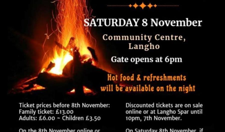 St Leonard's Community Bonfire and Fireworks